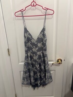 Floral Spaghetti-Strap Sundress